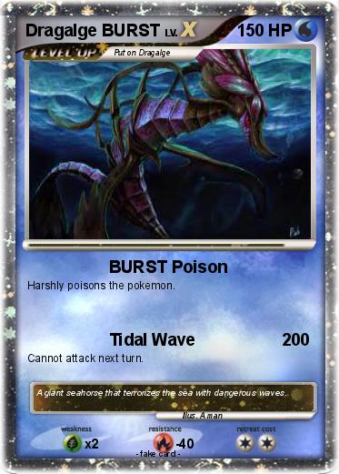 Pokemon Dragalge BURST