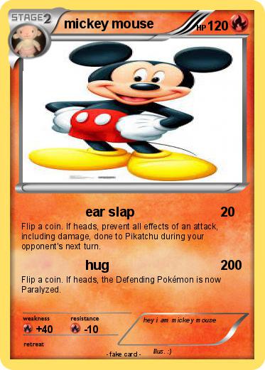Pokemon mickey mouse