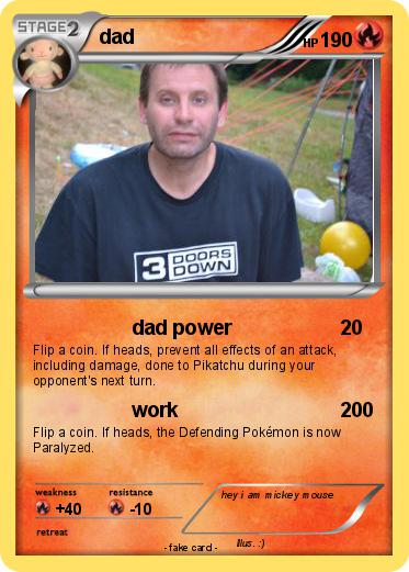 Pokemon dad