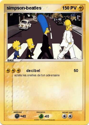 Pokemon simpson-beatles