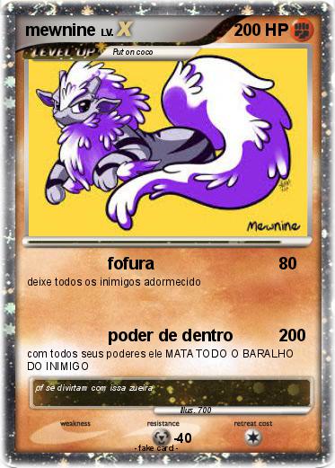 Pokemon mewnine