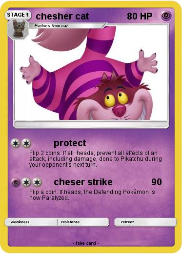 Pokemon chesher cat
