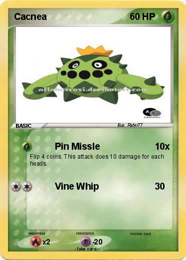 Pokemon Cacnea