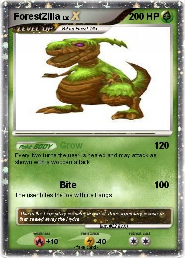 Pokemon ForestZilla