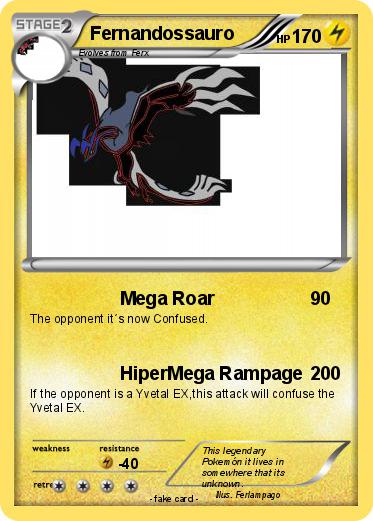 Pokemon Fernandossauro