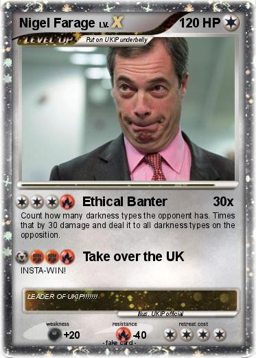 Pokemon Nigel Farage