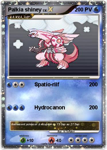 Pokemon Palkia shiney