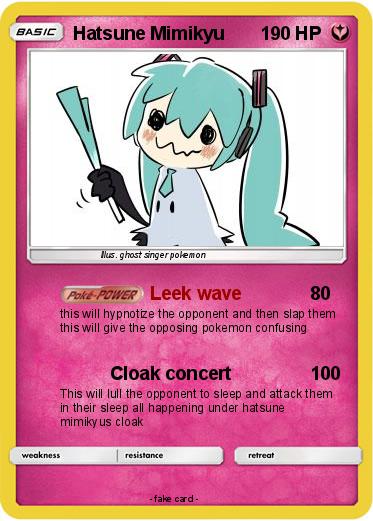 Pokemon Hatsune Mimikyu
