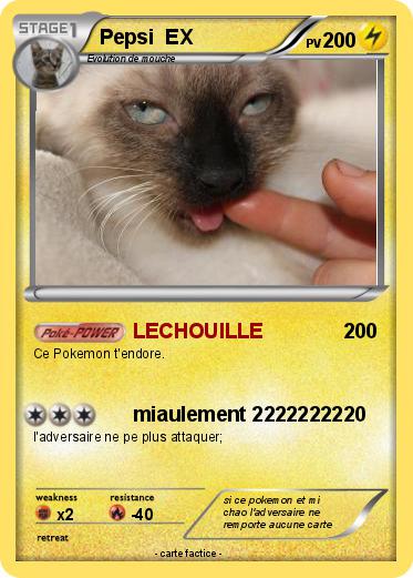 Pokemon Pepsi  EX