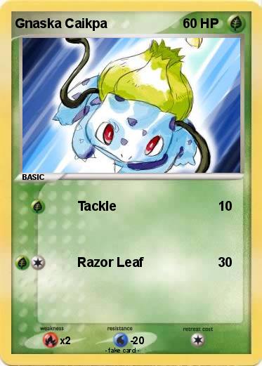 Pokemon Gnaska Caikpa