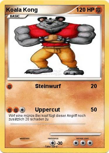 Pokemon Koala Kong