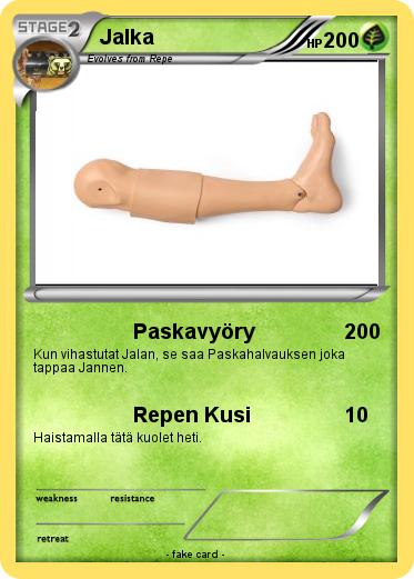 Pokemon Jalka