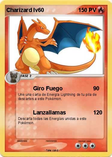 Pokemon Charizard lv60