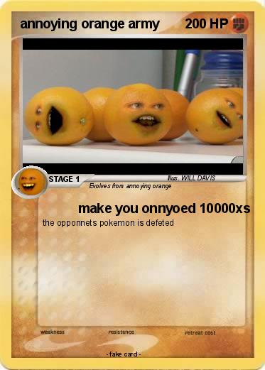 Pokemon annoying orange army