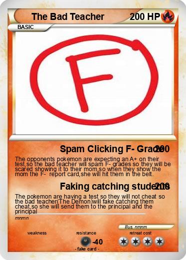 Pokemon The Bad Teacher