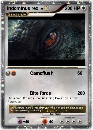 Pokemon Indominus rex
