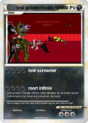Pokemon lost golden freddy 99999
