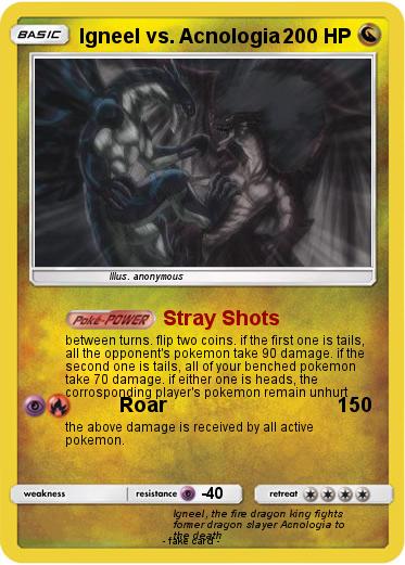 Pokemon Igneel vs. Acnologia