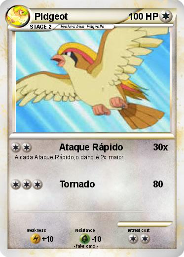 Pokemon Pidgeot