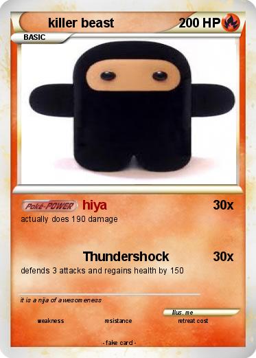 Pokemon killer beast