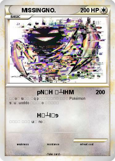 Pokemon MISSINGNO.