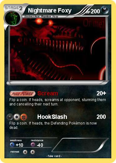Pokemon Nightmare Foxy