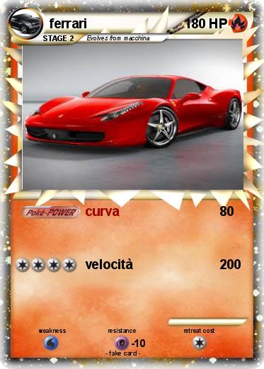 Pokemon ferrari