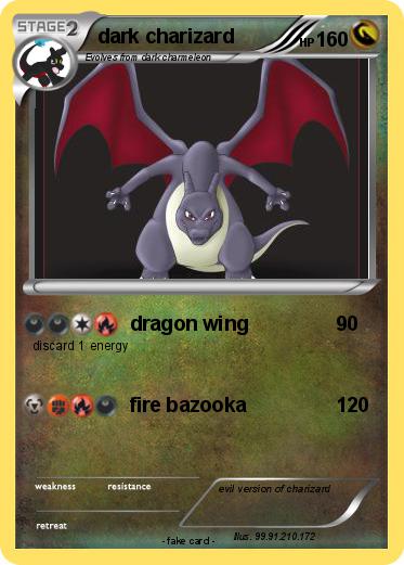 Pokemon dark charizard