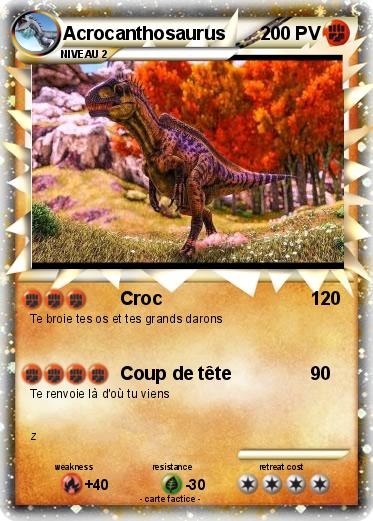 Pokemon Acrocanthosaurus