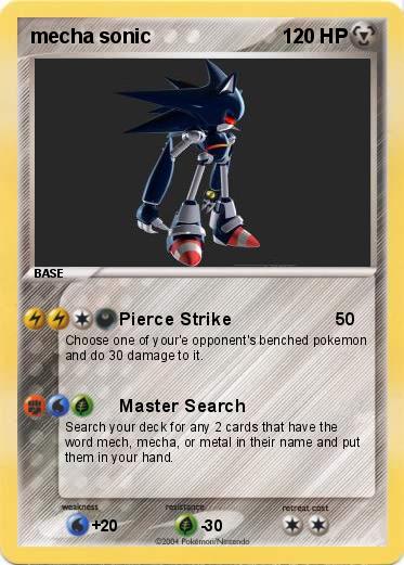Pokemon mecha sonic