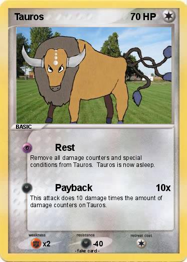 Pokemon Tauros