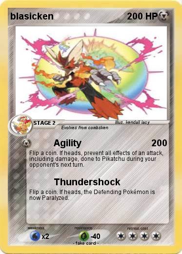 Pokemon blasicken