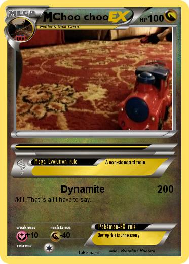 Pokemon Choo choo