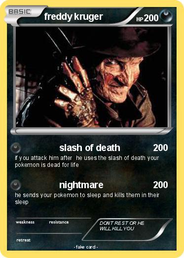 Pokemon freddy kruger