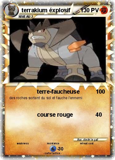 Pokemon terrakium éxplosif