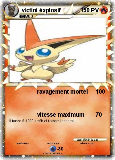 Pokemon victini éxplosif