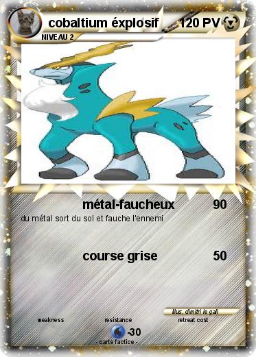 Pokemon cobaltium éxplosif