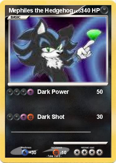 Pokemon Mephiles the Hedgehog