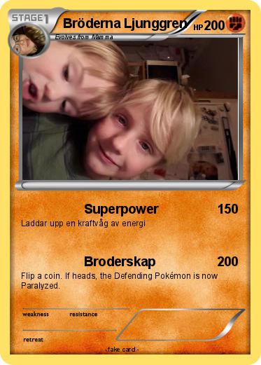 Pokemon Bröderna Ljunggren