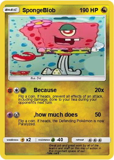Pokemon SpongeBlob