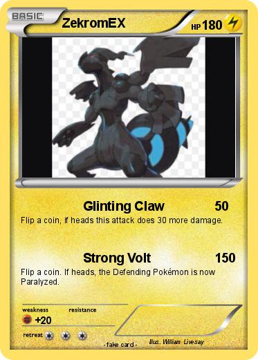 Pokemon ZekromEX