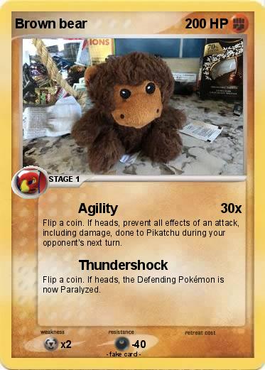 Pokemon Brown bear