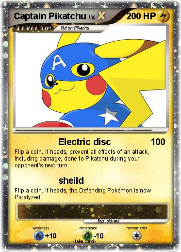 Pokemon Captain Pikatchu
