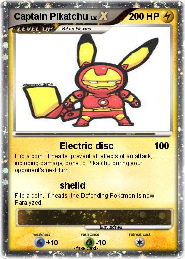 Pokemon Captain Pikatchu