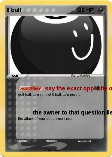 Pokemon 8 ball