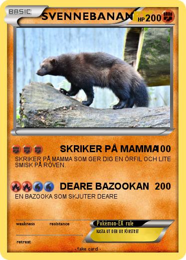 Pokemon SVENNEBANAN