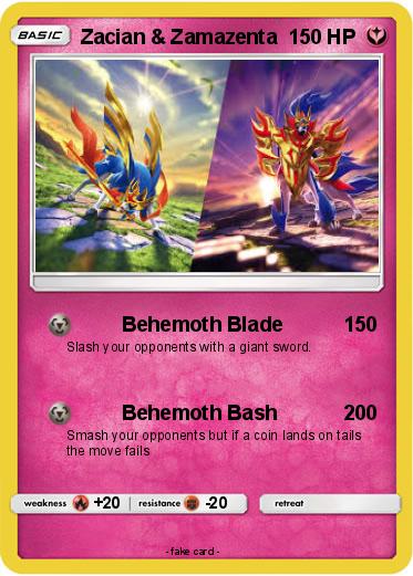 Pokemon Zacian & Zamazenta