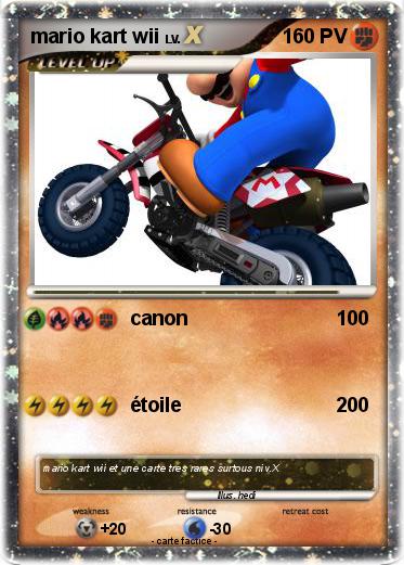 Pokemon mario kart wii