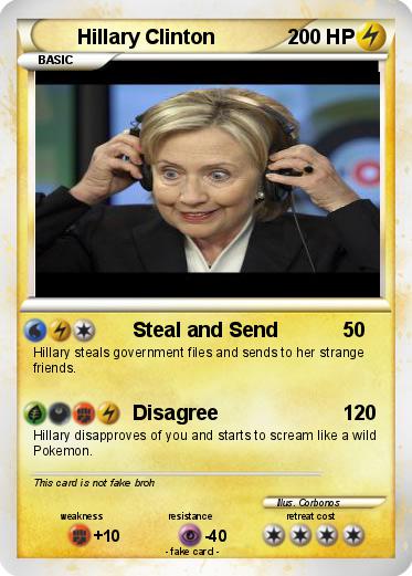 Pokemon Hillary Clinton