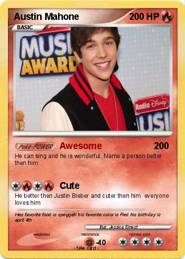 Pokemon Austin Mahone